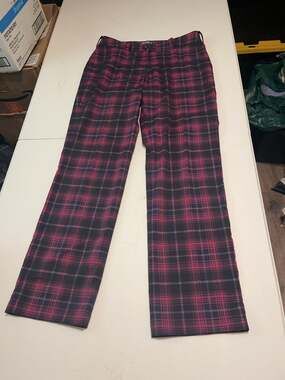 Nike Golf Tour Performance Dri-Fit Plaid Golf Pants Size 8